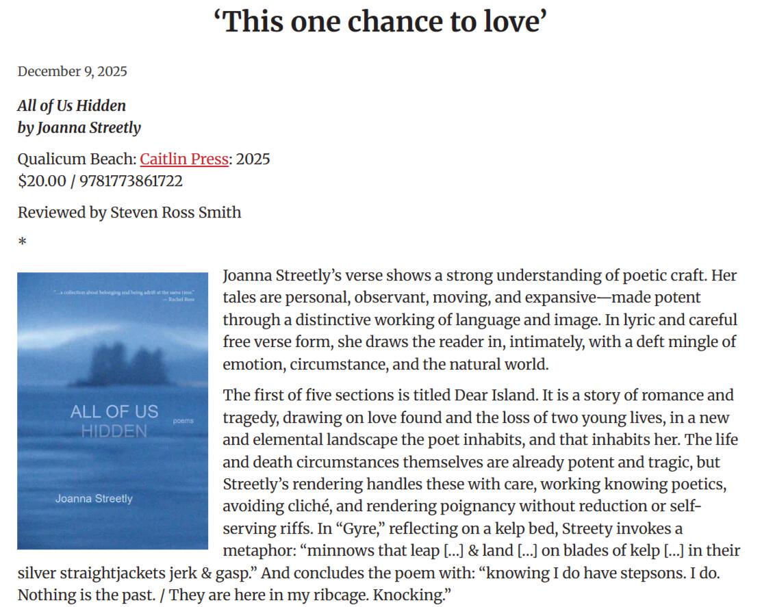 ‘This one chance to love’